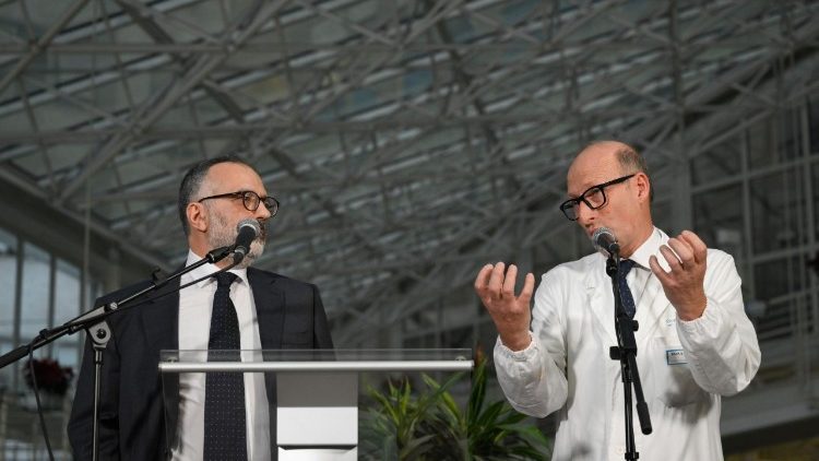 L: Dr Luigi Carbone. R: Dr Sergio Alfieri