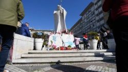 Le Pape est hospitalisé depuis le 14 février à la polyclinique Gemelli à Rome. 