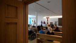 Szentmise a Gemelli-kórházban