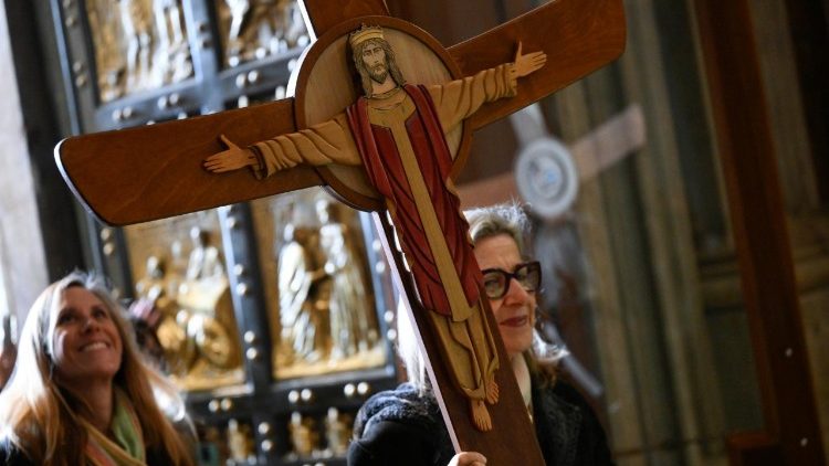 Pèlerinage jubilaire des volontaires, le 8 mars 2025. 