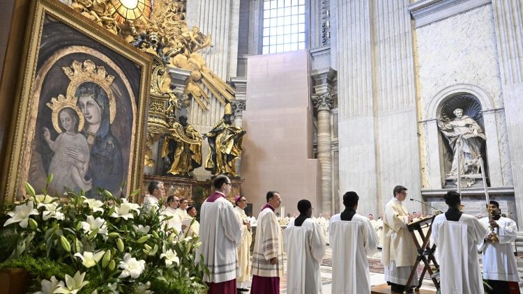 Misa en la Basílica de San Pedro