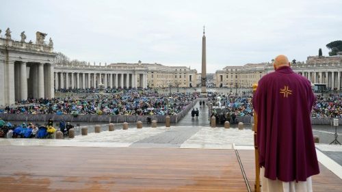 Papež k italským poutníkům: Raduji se, že jste jako církev spojeni se mnou i mezi sebou v Ježíši