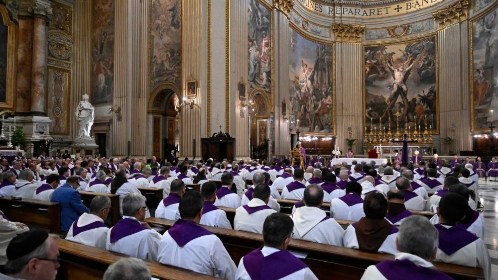 Jubileum misionářů milosrdenství v římské bazilice Sant´Andrea della Valle