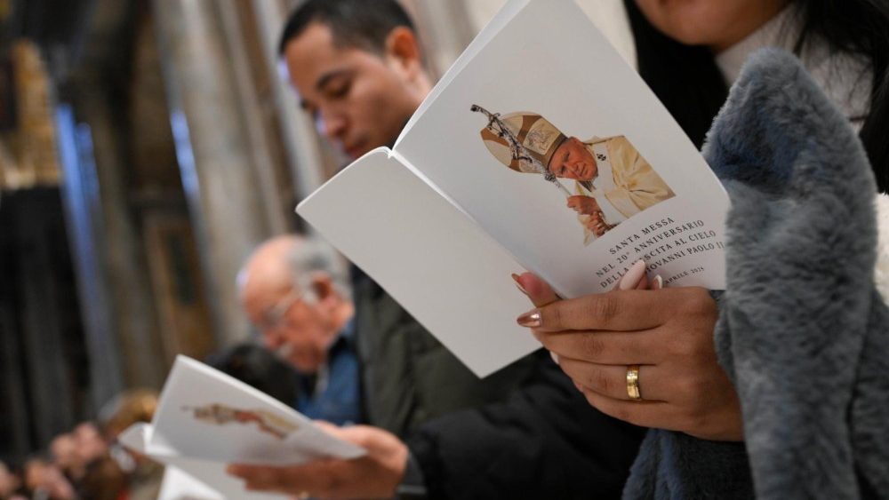 Mše k 20. výročí úmrtí papeže Jana Pavla II.