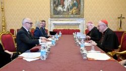 Estijos prezidento vizitas Vatikane