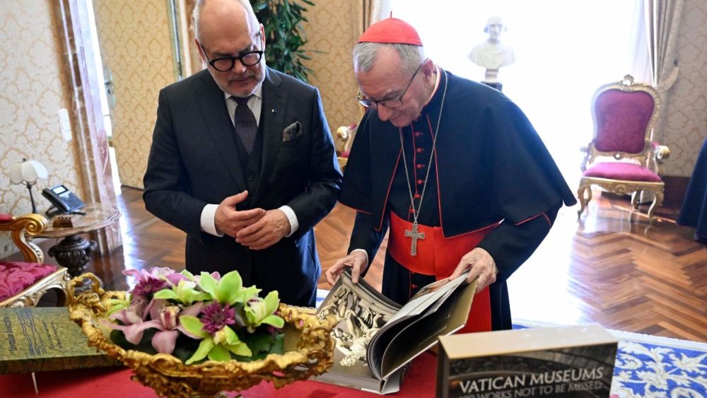 Візіт прэзідэнта Эстоніі ў Ватыкан