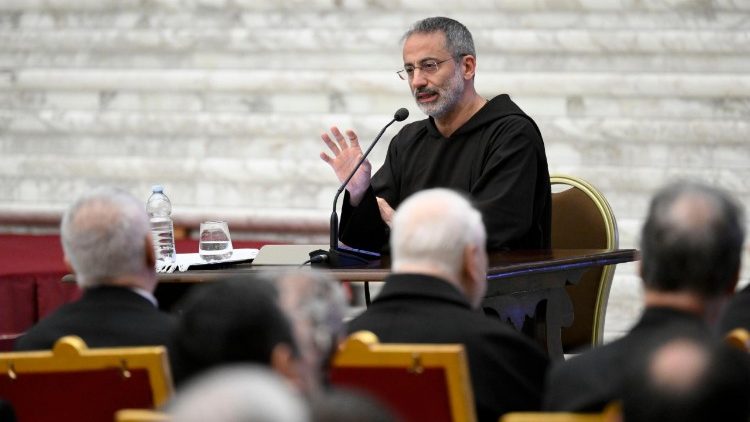 O pregador da Casa Pontifícia, Frei Roberto Pasolini