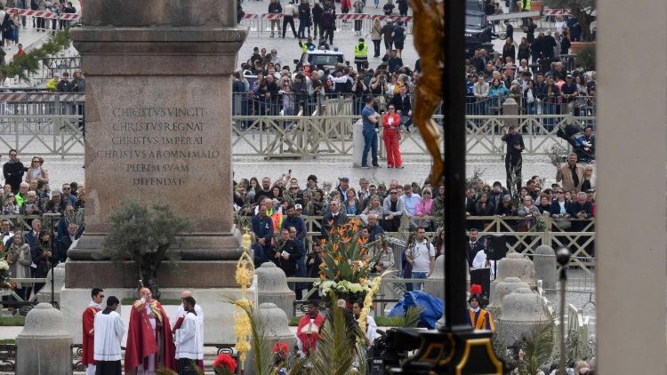 Ծաղկազարդի տօնը Վատիկանի մէջ