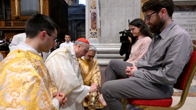 Il rito della Lavanda dei Piedi