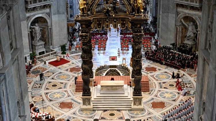 Az Úr szenvedése liturgiájának kezdete... 