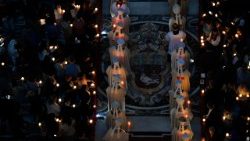 2025.04.19  Veglia Pasquale nella notte santa presieduta dal Cardinale Giovanni Battista Re