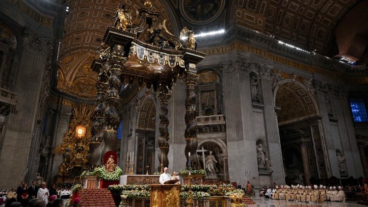 Vigilia Pascual en la Noche Santa de la Resurrección, 19 de abril de 2025.