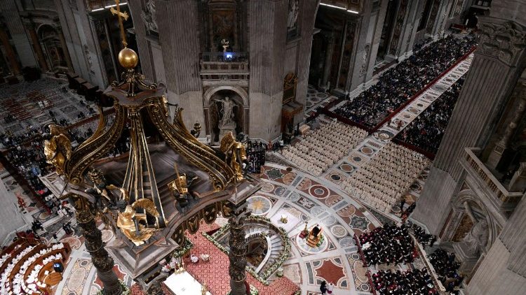 Vigilia Pascual en la Noche Santa de la Resurrección, 19 de abril de 2025. 