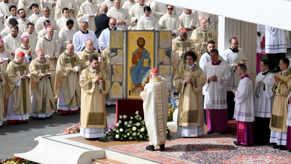 Велікодная Імша на Плошчы Святога Пятра