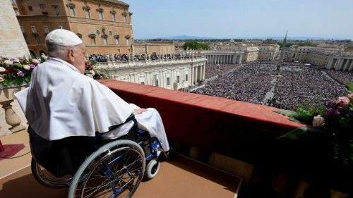 Veľkonočn&eacute; posolstvo p&aacute;peža Františka Urbi et Orbi