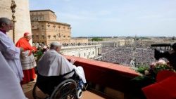 2025.04.20 Santa Messa di Pasqua seconda parte e Benedizione Urbi et Orbi