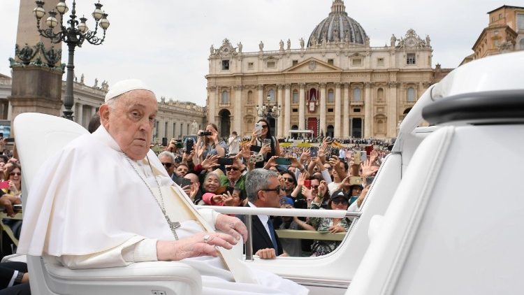 Popiežius Pranciškus Velykų sekmadienį 2025 m. balandžio 20 d.