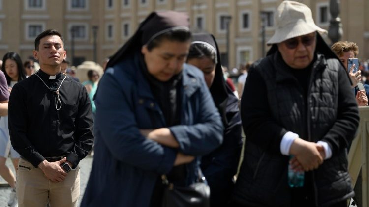 Trauer auf dem Peterplatz