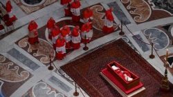 2025.04.23 Sede Vacante - Traslazione Salma SS Francesco nella Basilica Vaticana 