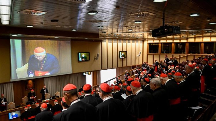 A bíborosok 4. kongregációja a Vatikánban