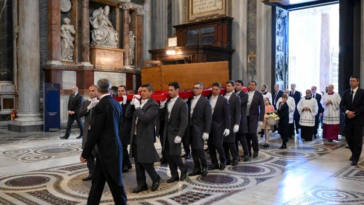 Папският ковчег в базиликата Санта Мария Маджоре