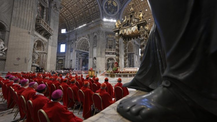 Die Gedenkfeier im Petersdom
