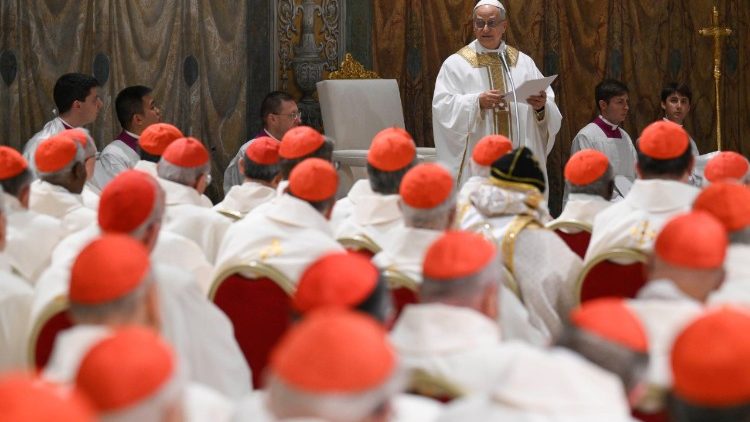 Святая Месса pro Ecclesia в Сикстинской капелле Апостольского дворца (9 мая 2025 г.)