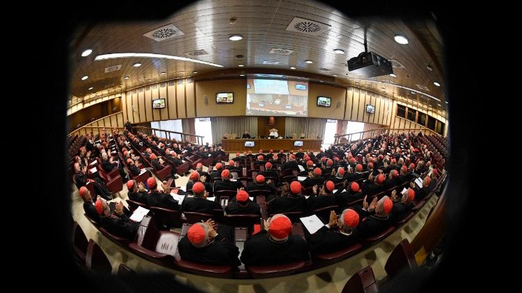 Hotuba ya kwanza ya papa Leo kwa Makardinali