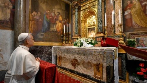 Papa Leão XIV visita o Santuário de Nossa Senhora do Bom Conselho