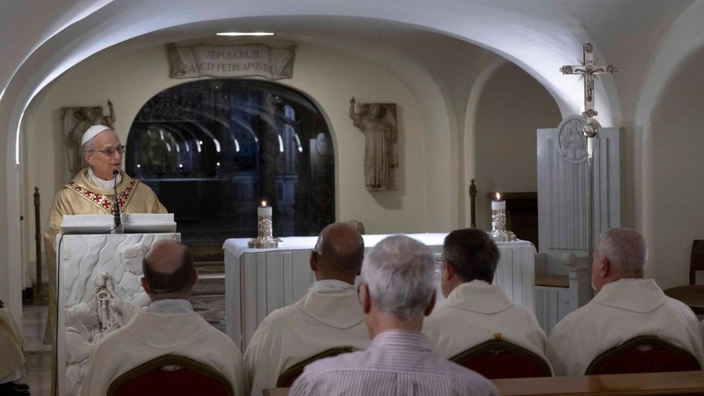 2025.05.11 Messa Grotte Vaticane