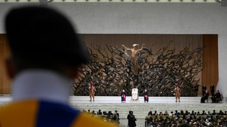 2025.05.12 Aula Paul al VI-lea din Cetatea Vaticanului.