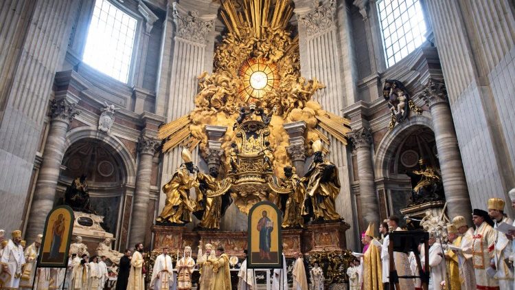 Візантыйская літургія ў Ватыкане