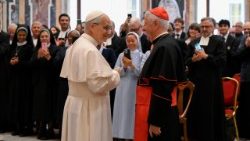 2025.05.15 Аудієнція Папи Лева XIV із Братами християнських шкіл