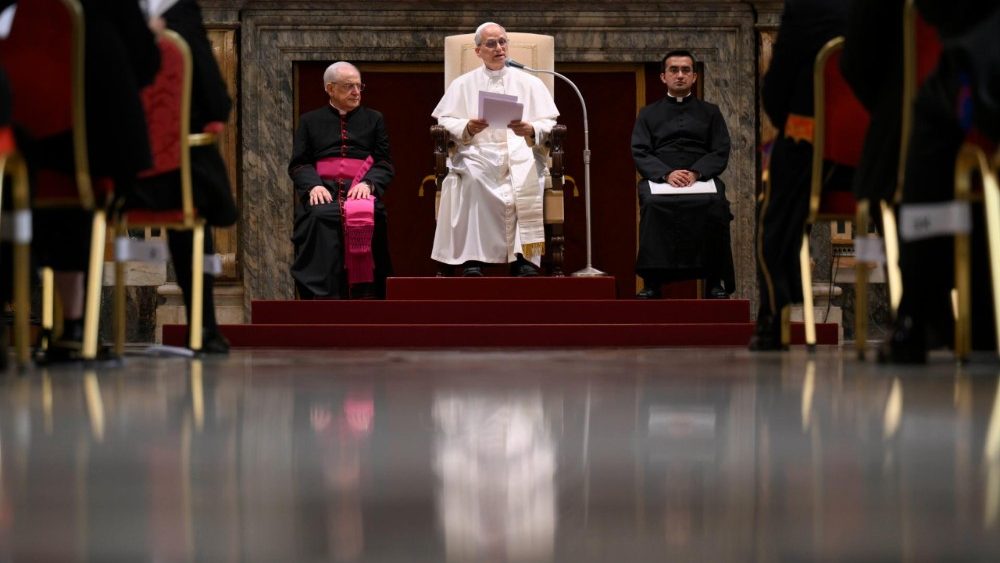 Audience pro členy diplomatického sboru akreditovaného u Svatého stolce