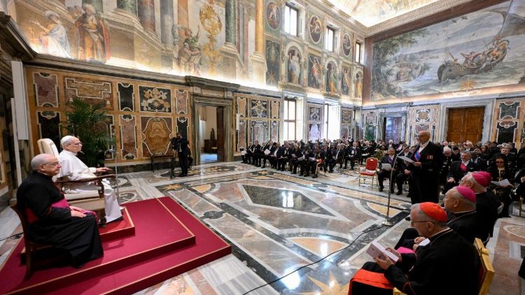 Treffen mit den beim Heiligen Stuhl akkreditierten Diplomaten