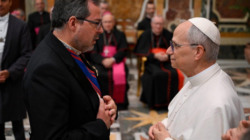 Papa s ukrajinskim veleposlanikom pri Svetoj Stolici Andrijem Yurashom