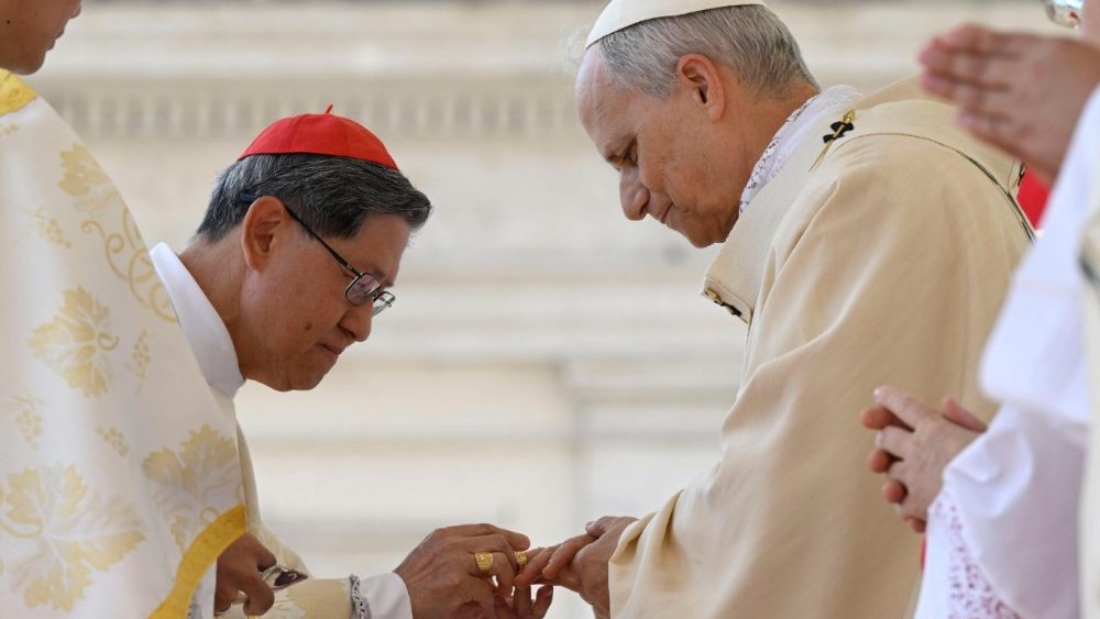 2025.05.18 Celebrazione Eucaristica per lâ  Inizio del Ministero Petrino del Vescovo di Roma Leone XIV