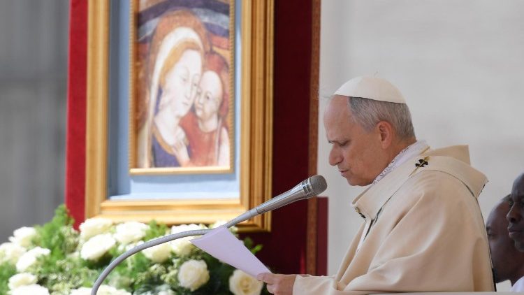 2025.05.18 Celebrazione Eucaristica per lâ  Inizio del Ministero Petrino del Vescovo di Roma Leone XIV