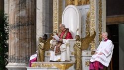 Návštěva Lva XIV. v bazilice sv. Pavla za hradbami