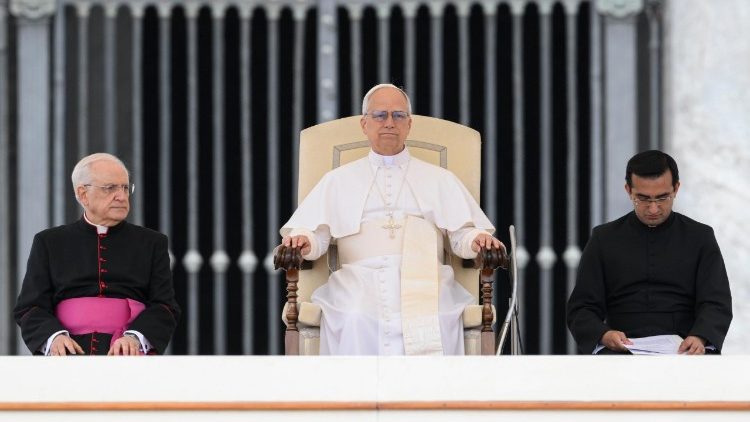 2025.05.21 Audiența generală de miercuri. Piața Sfântul Petru din Vatican. 