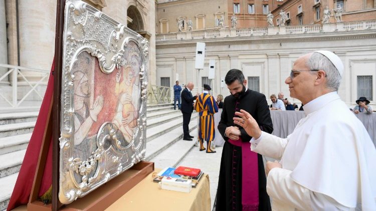 XIV. Le&oacute; p&aacute;pa első szerdai &aacute;ltal&aacute;nos audienci&aacute;ja