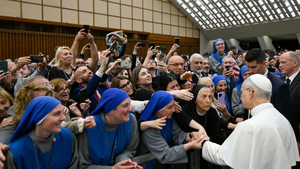 Setkání se členu Kurie a se zaměstnanci Svatého stolce, 24. 5. 2026