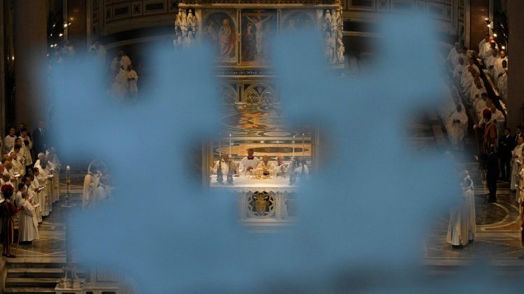 Misa katika kanisa Kuu  huko Laterano