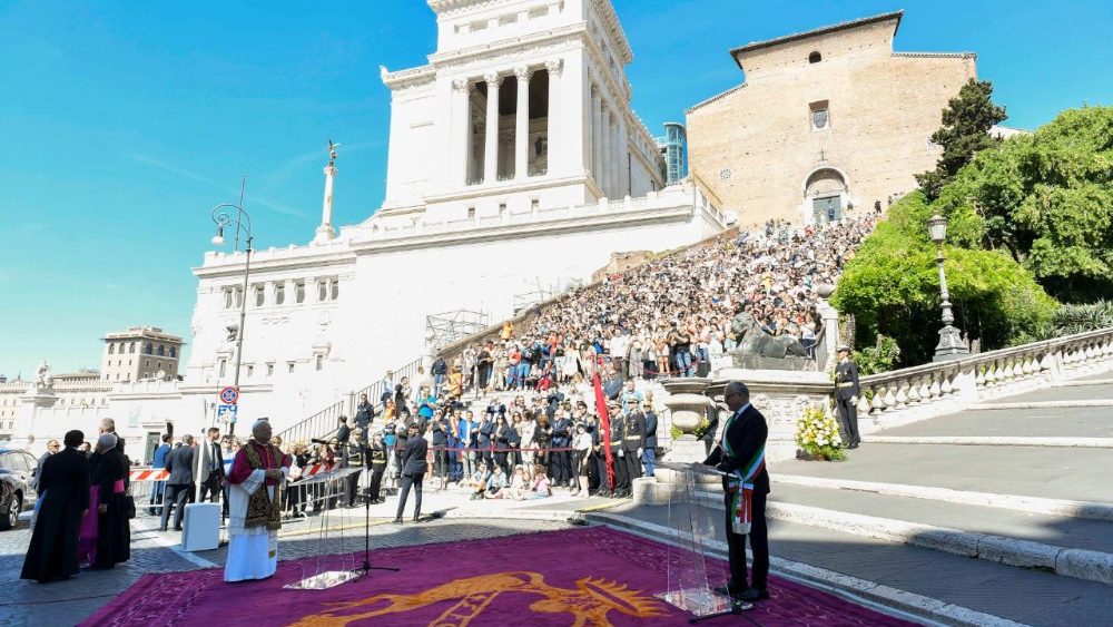 2025.05.25 Omaggio del Sindaco e della CittÃ  di Roma
