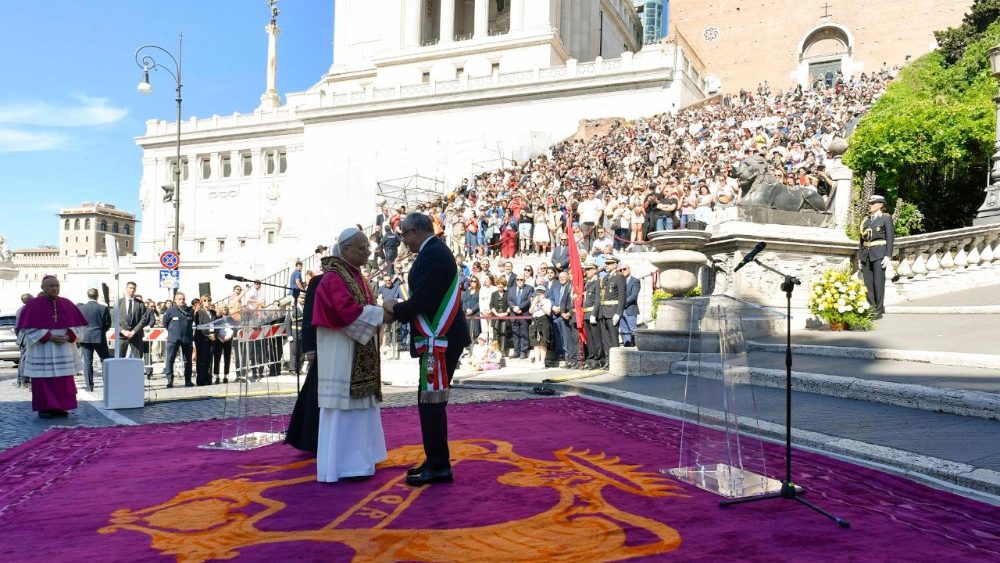 2025.05.25 Omaggio del Sindaco e della CittÃ  di Roma