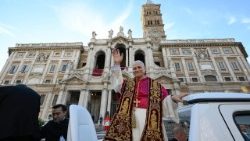 Il Papa a Santa Maria Maggiore