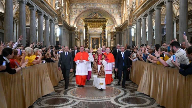 Papa Leone XIV a Santa Maria Maggiore