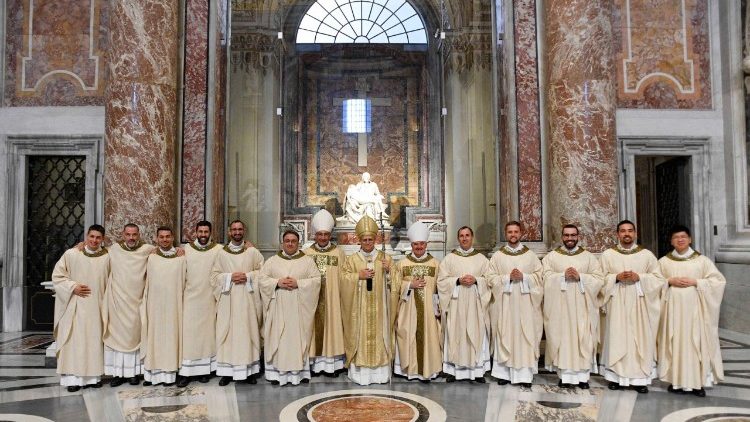 Baba Mtakatifu Leo XIV, Jumamosi tarehe 31 Mei 2025, ametoa Daraja Takatifu ya Upadre kwa Mashemasi kumi na moja wa Jimbo kuu la Roma.