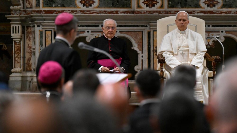 Papa Leon al XIV-lea la Comemorarea Fericitului Iuliu Hossu în Capela Sixtină