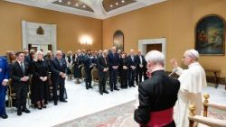 Pope Leo XIV receives members of the National Italian American Foundation